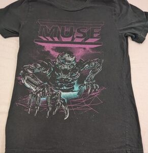 MUSE Band Simulation Theory Black Concert  T-Shirt Alternative Progressive Rock